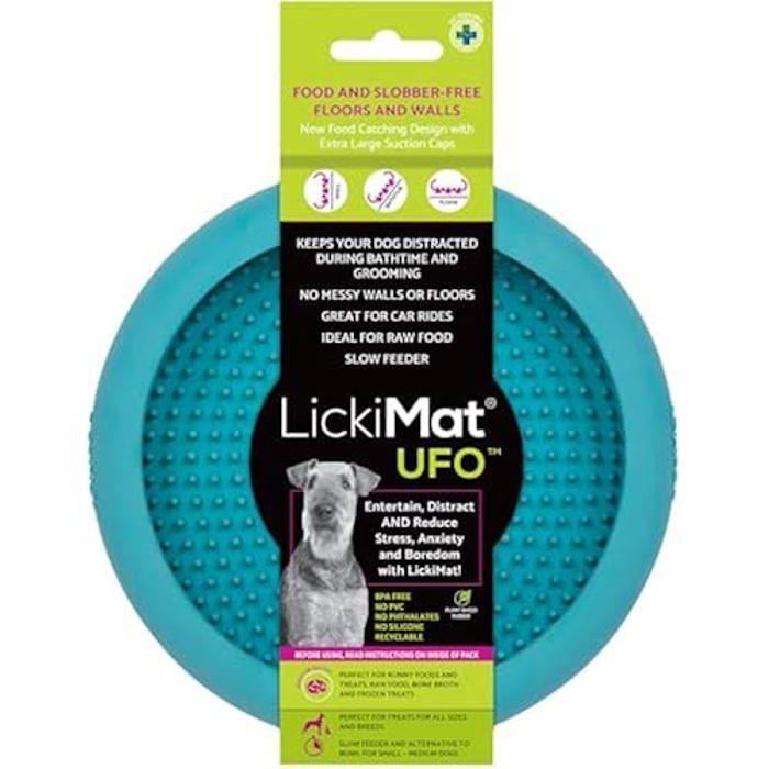 LICKIMAT UFO - Tapis de léchage à ventouses