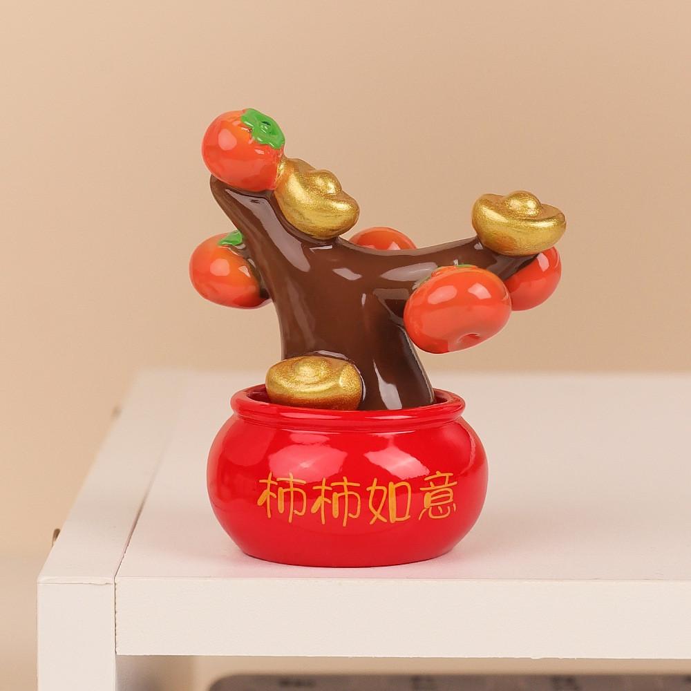 Style Resin Prosperity Tree Desktop Decor For Office Gift Ideas