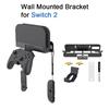 Wall Mount Host Stand for Switch 1 Game Console, Hanging Holder Bracket Metal Wall Mounted Holder for Switch 1 Game Accessories