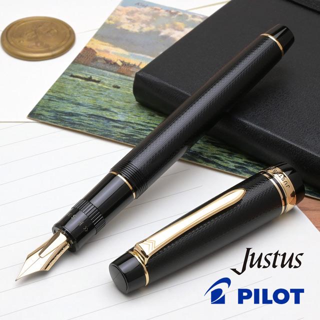 Pilot JUSTUS 95 Adjustable Nib Fountain Pen Fine Nib Net Black FJ-3MR-NB-F