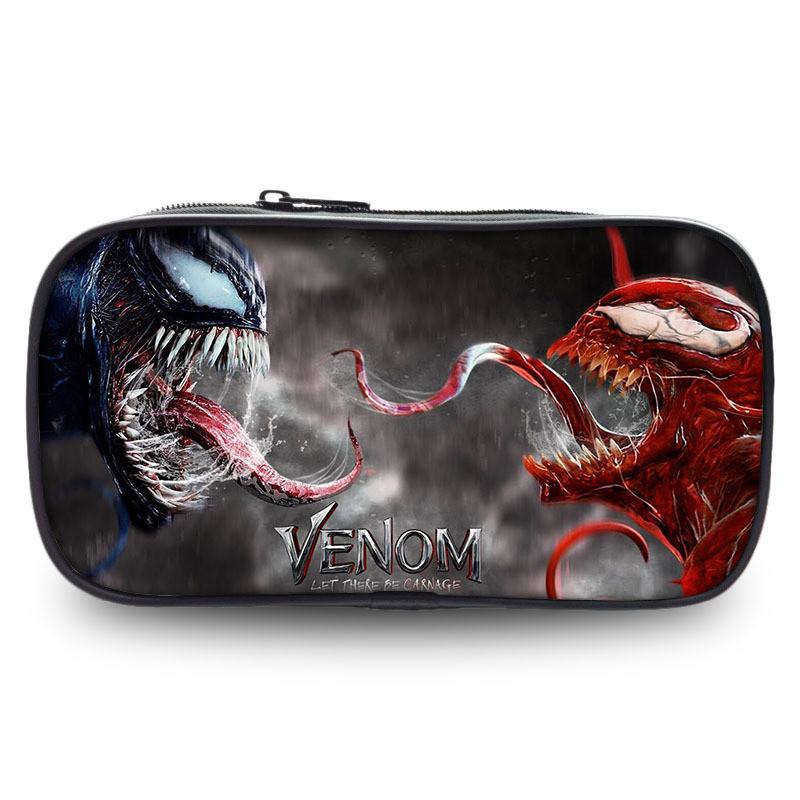 Venom The Last Dance Large Capacity Oxford Material Pencil Pouch Perfect For School And Everyday Use