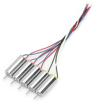 5 peças de motor sem núcleo de alta velocidade e baixo consumo 66300rpm motor de aeronave faça você mesmo