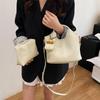 Women's Minimalist White Crossbody Handbag - 2025 Versatile Travel and Commute Accessory