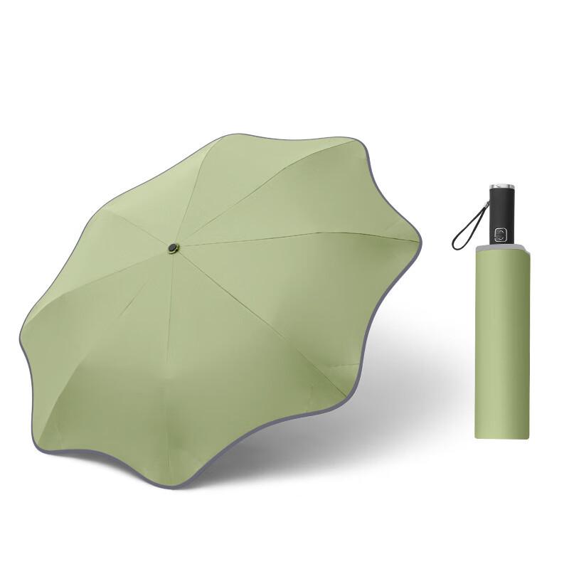 XUQING Fully Automatic Black UV Folding Umbrella