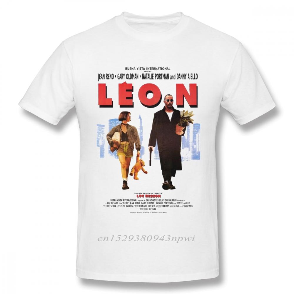 LEON The Professional Vintage T Shirt For Male 3D Print Nice Summer Breathable Camiseta Casual Top Design Tees