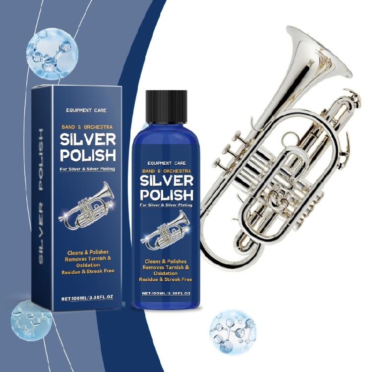 100ml Silberinstrumentenpolitur Angebot Große Reinigungs- & Polierwirkung für Ausstellungsräume Effektive Silberinstrumentenpolitur