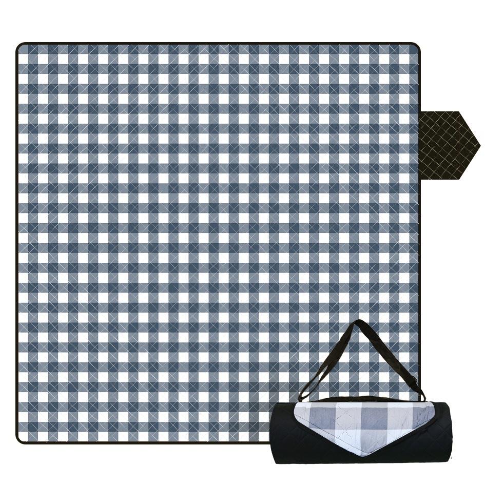 Waterproof Picnic Blanket Large Outdoor Beach Blanket Foldable Plaid Picnic Blanket Thicker Machine Washable Picnic Mat