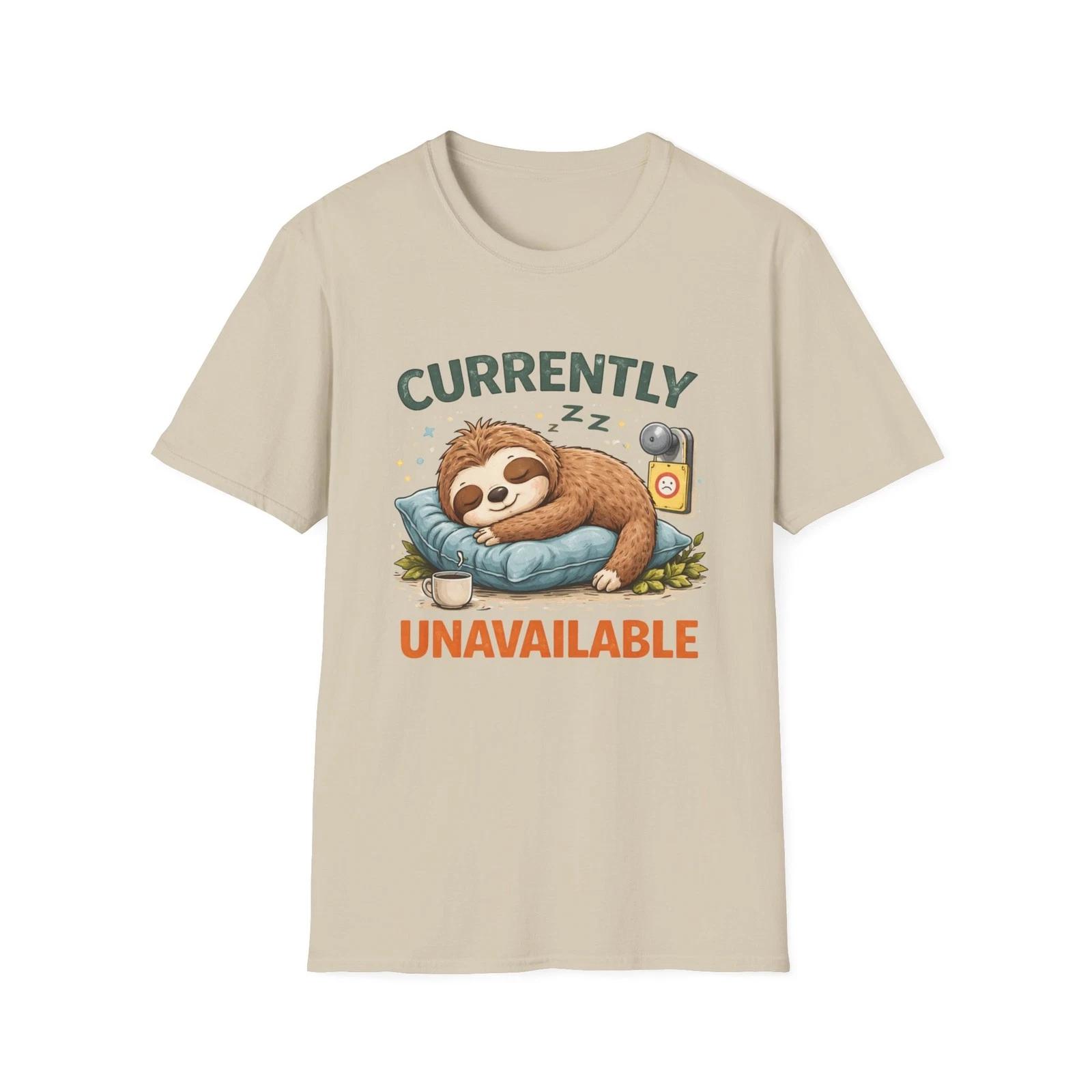 Currently Unavailable sloth sleeping Children s Children s T Children s T-shirt | Cute nap time Funny Tee 130