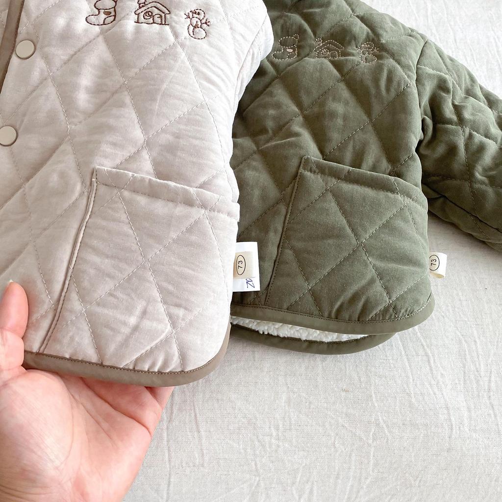 Giacca Imbottita in Cotone con Collo di Pelliccia Invernale 2025 da Ragazzo - Moda Stile Coreano