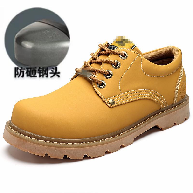 New men's and women's tooling shoes low-top casual big-head shoes fashionable round-head flat-soled single shoes couple big