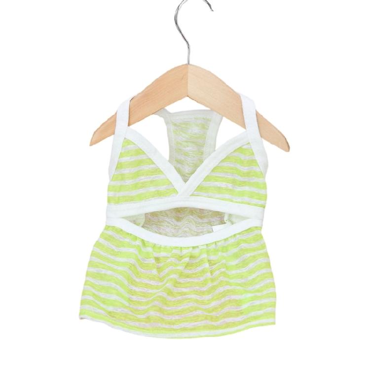 

Delicate Pet Dress Dog Skirt Pet Dress Dog Summer Bikinis Dress Swimsuit L зелений