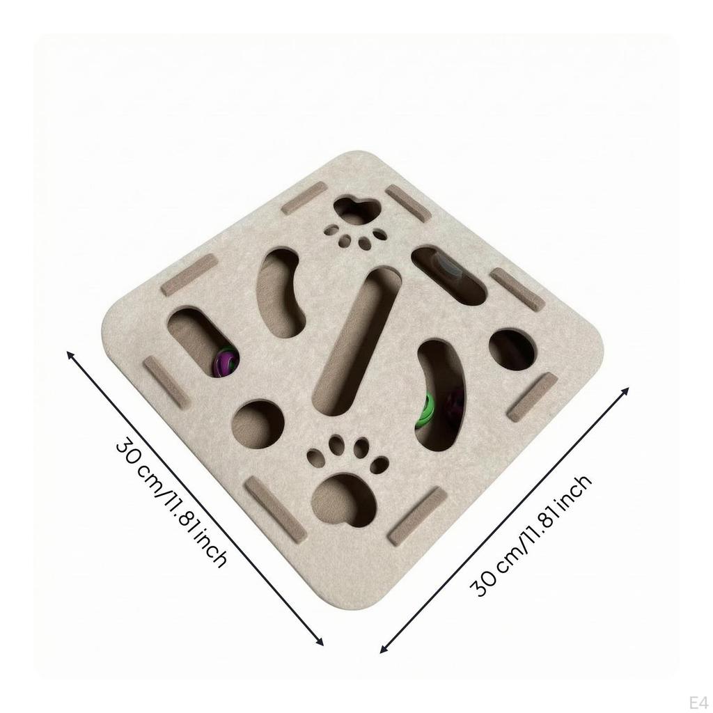 Cat Puzzle Maze Toy | Compact LowProfile Size, with Balls, for Boredom Relief 1