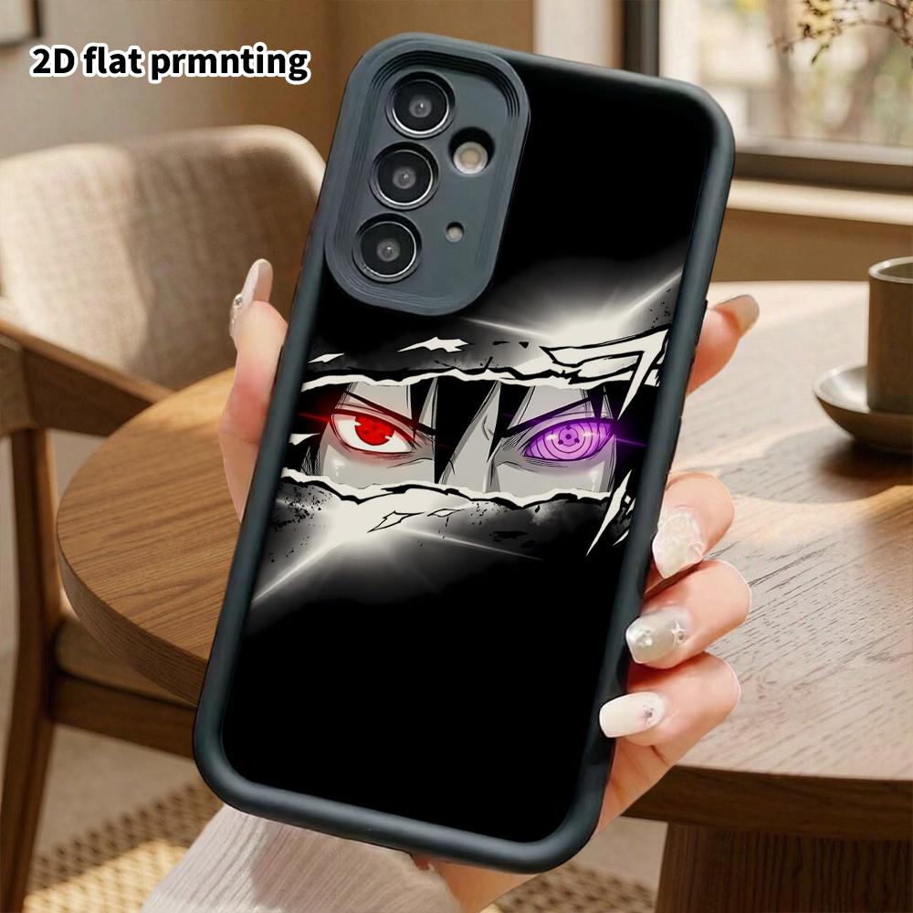 Phone case: 2D flat, suitable for Samsung Galaxy A34 A35 M05 M06 S20 S22 S21 FE Plus 5G, black background, perfect Christmas and Halloween holiday gif