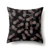 Polyester Pillow Case Automobile Decoration Home Printed Pillow Case Waist Cushion Cover Car Cushion Head Cushion Cover