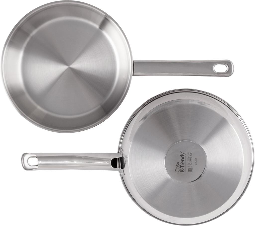 Poele - COSY &amp; TRENDY - DAILY - Acier inoxydable - Ø20 cm - Tous feux dont induction