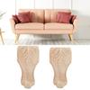 4PCS Carved Cabinet Feet Sofa Closet Coffee Table Foot Guesthouse Accessories for Hotel