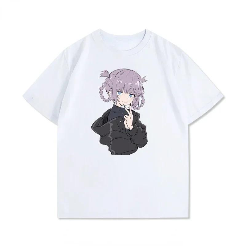 New Japan Anime Unisex Hipster Tshirt CALL OF THE NIGHT COS Fans Printed Shortsleev Tops Streetwear Aesthetic Korea Style Tees