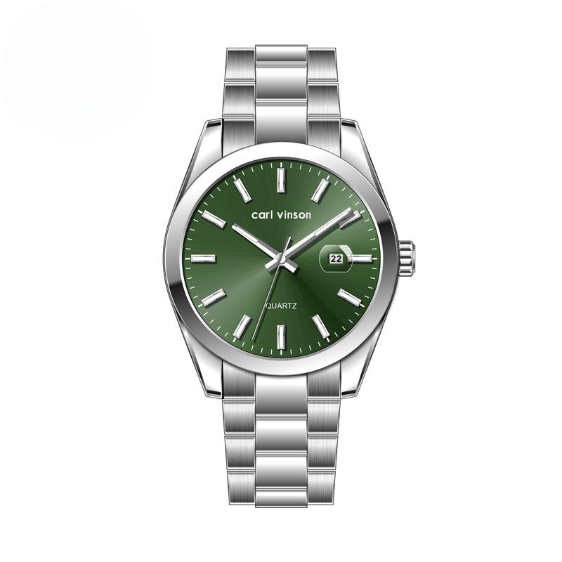 Męski zegarek kwarcowy biznesowy świecący w ciemności wodoodporny męski zegarek butikowy