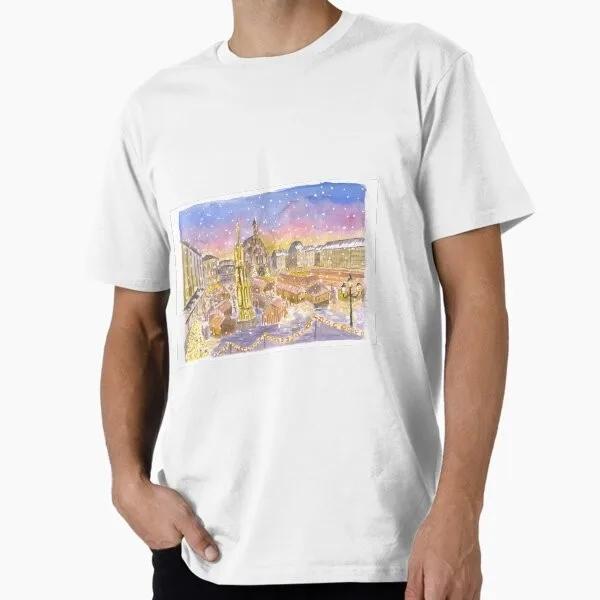 Christkindlesmarkt Nuremberg Gerunisexy Illuminated At Premium TShirt M2xl Gift