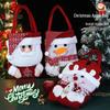 Cross-border Christmas Eve Cartoon Apple Gift Bag for Kids - Flip Cap Tote with Candy Inside