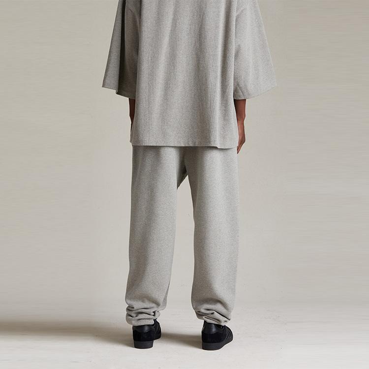 Fear of God Essentials Joggebukse Mørk Melert Havregryn Herre Underdeler Grå 130SP242023F