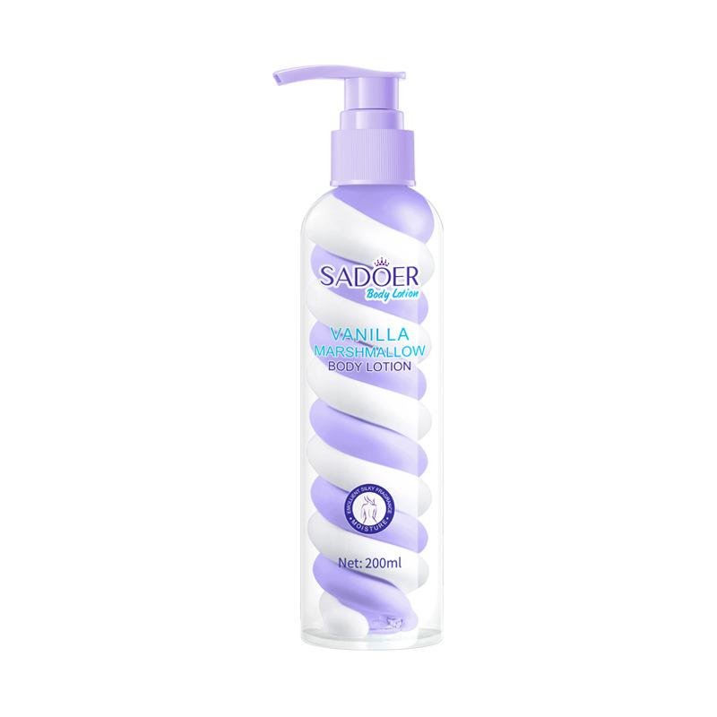 Vanilla Body Lotion 200ml Autumn and Winter Moisturizing Marshmallow Body Lotion Skin Care Products 200ml