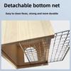 Nests BoxHanging Bird Nests Breathable Hatching Bird's Wooden House Pet Supplies Swallow Finch Squirrel Small Birds Animals