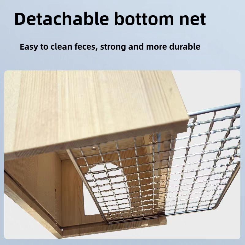 Nests BoxHanging Bird Nests Breathable Hatching Bird's Wooden House Pet Supplies Swallow Finch Squirrel Small Birds Animals