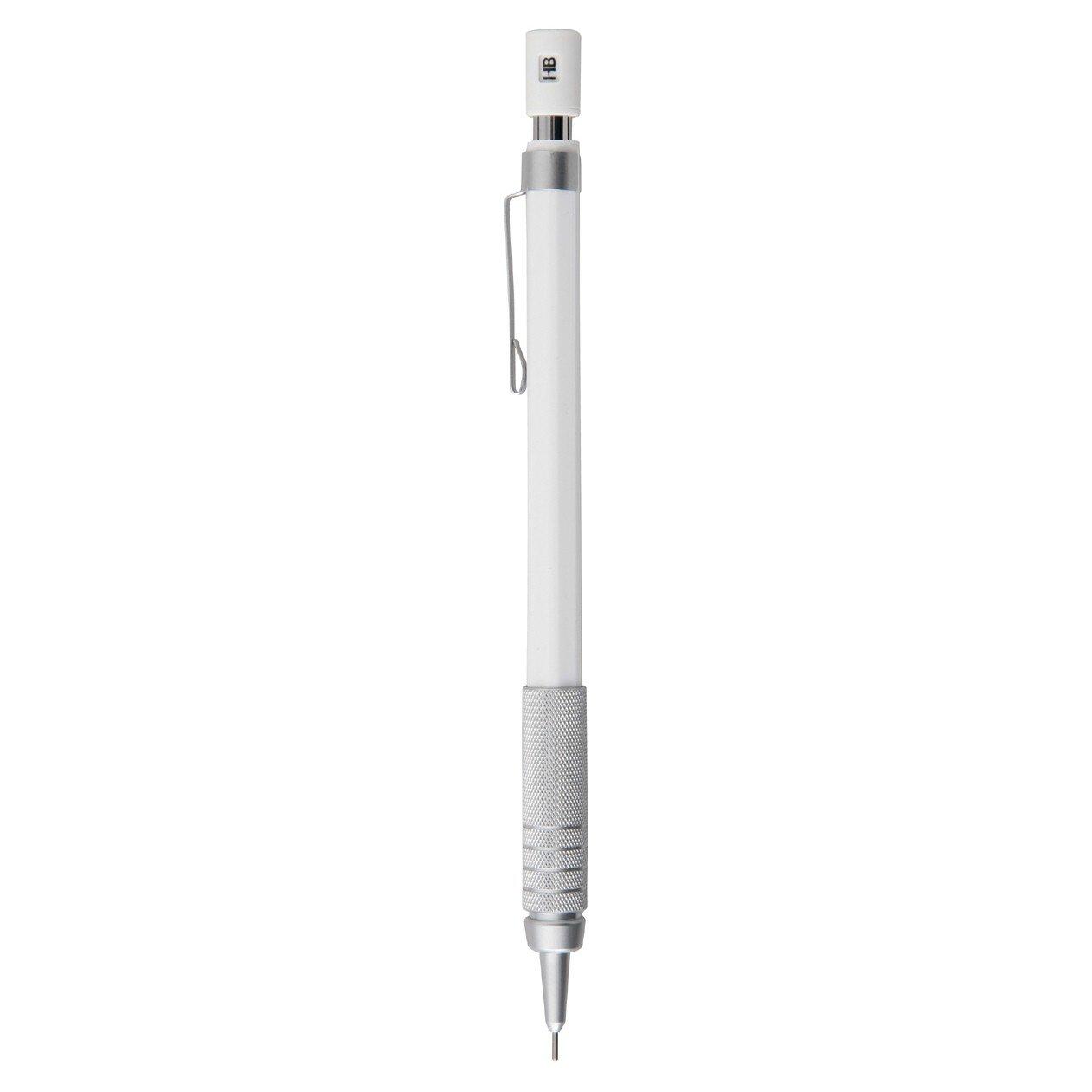 MUJI Механический 11 x 9 x 147 мм Стержень 18360543 (Мудзи Рёхин) Карандаш с низким центром тяжести, Белый, мм, Диаметр 0,5, белый