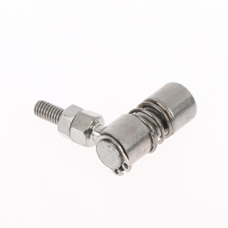 M5 M6 Boat Throttle Ball Joint Connector Metal Shift Control Cable Rod End Corrosion Proof for Inflatable Boat Engine Repair