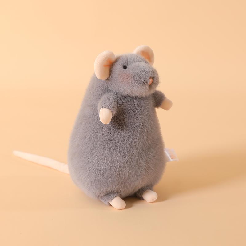 15/21cm Schattige Fancy Rat Pluche Speelgoed Zacht Gevuld Dier Pop Pluche Kleine Muis Hanger Sleutelhanger Grappige Cadeaus Decoratie Begeleidt See the details page