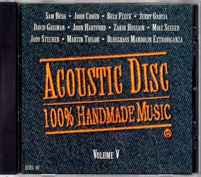 CD VARIOUS  Acoustic Disc  100 Handmade Music ACDS40 Acoustic Disc 2000 US CountryFolk Used