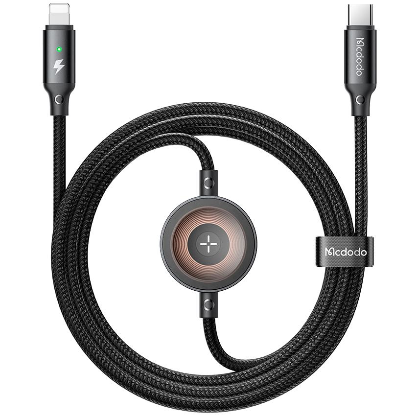 Mcdodo Inductive Charger For Apple Watch 2In1 Cable For Iphone Lightning