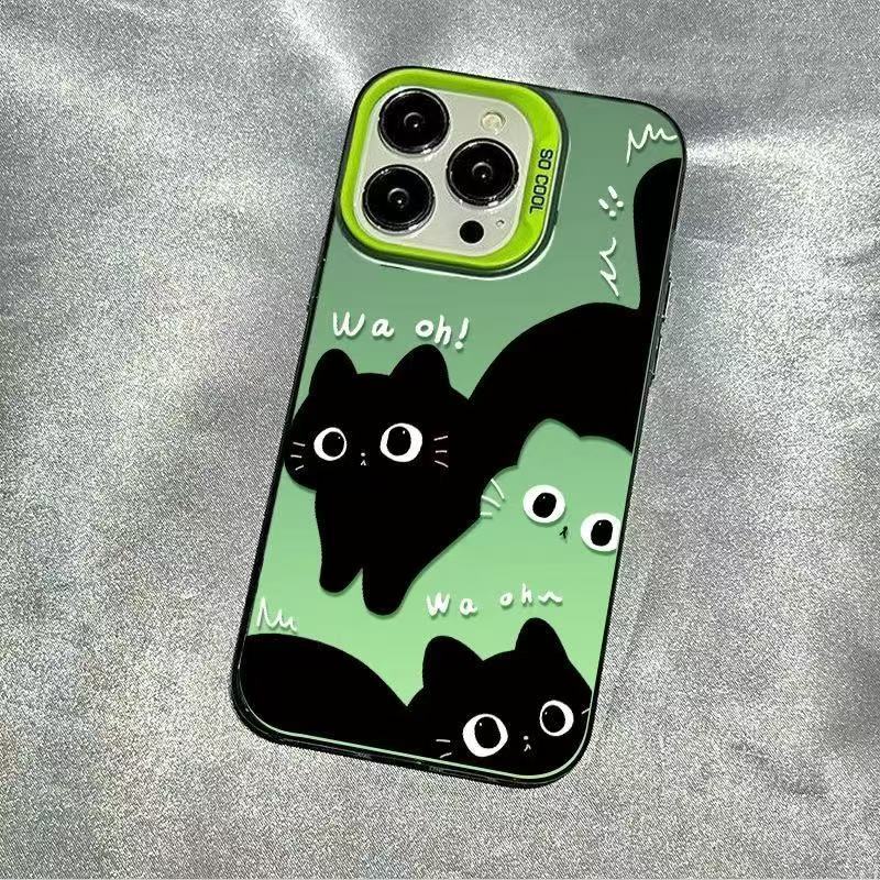 The New Trendy Cat Is Suitable for Iphone17 Mobile Phone Case Apple 15promax/14 Anti-drop 13pro12/16.
