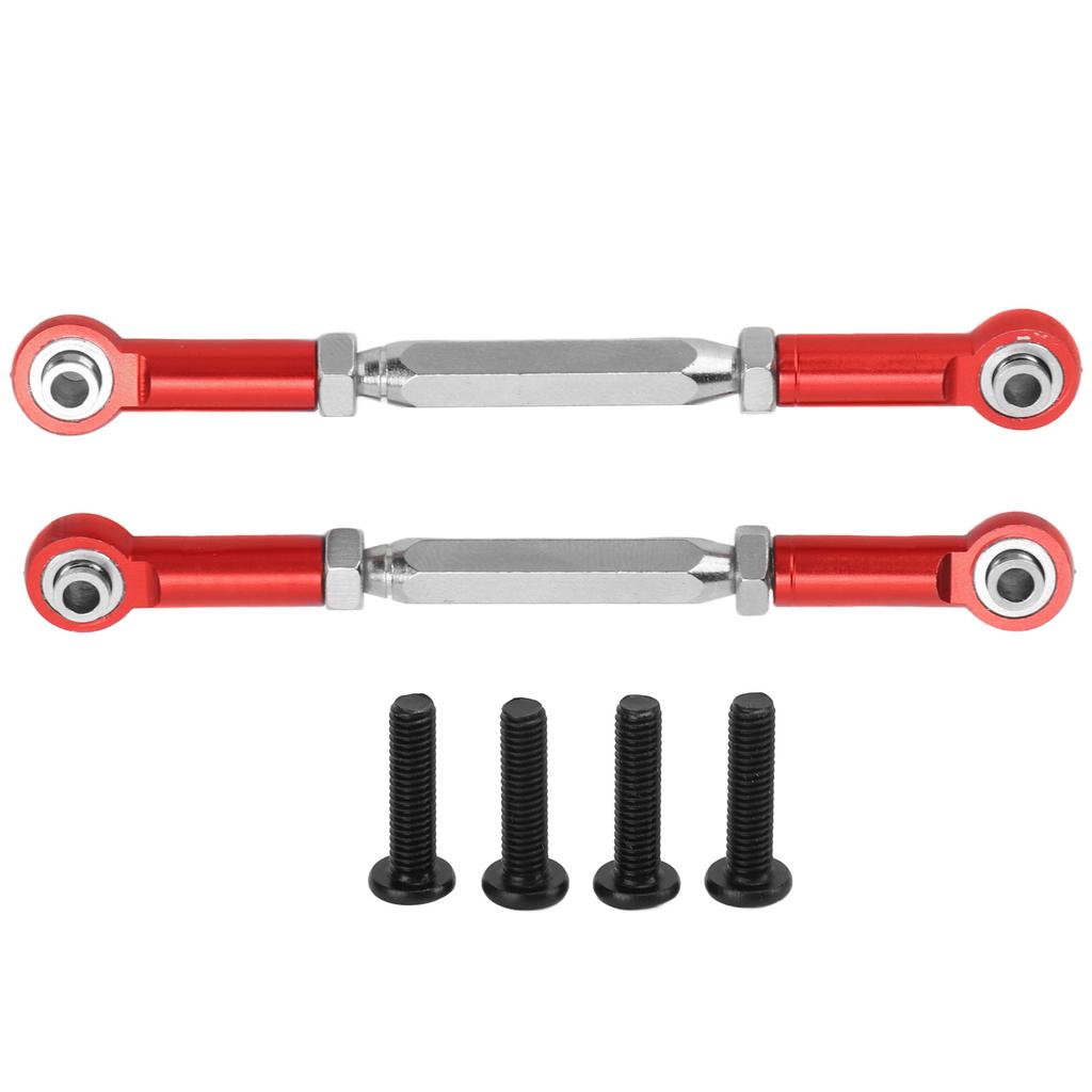 2PCS Rear Suspension Tie Rod Steering Pull Rod Set for JLB for Truck Series 1Celsius10 RC Car