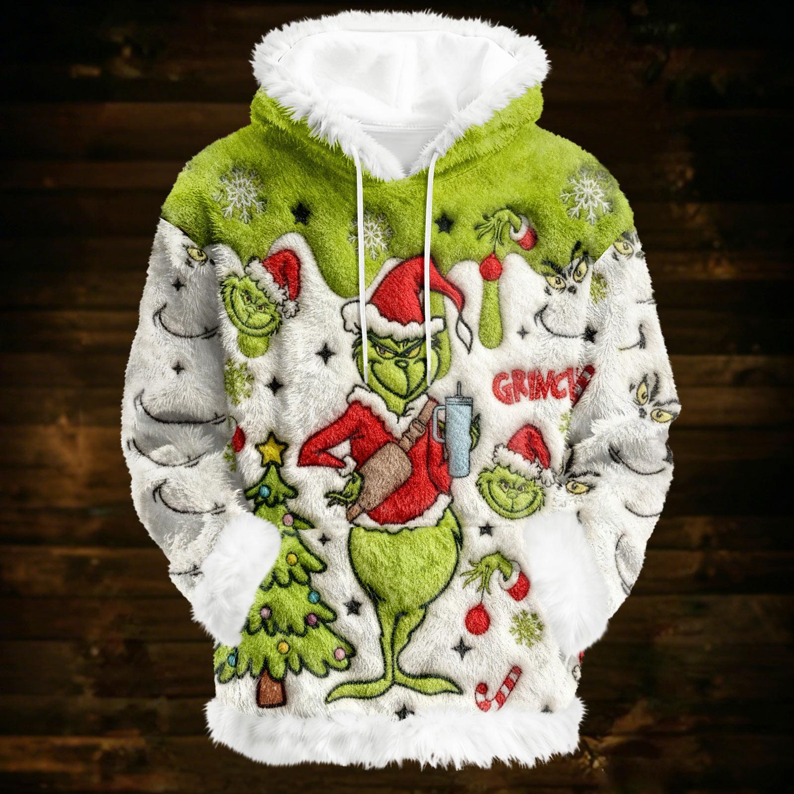 

Толстовки для женщин оверсайз зимние плюшевые милые свитшоты пуловер модная осенне-зимняя одежда M светло-зеленый