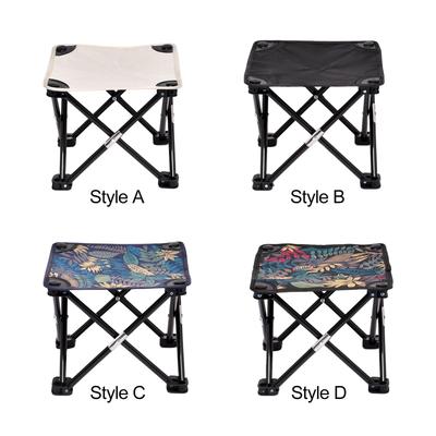Foldable Footstool Stool Lounger Chair Ottoman Reusable Lightweight Portable Camping Foot Rest for Travel Walking Hiking Patio
