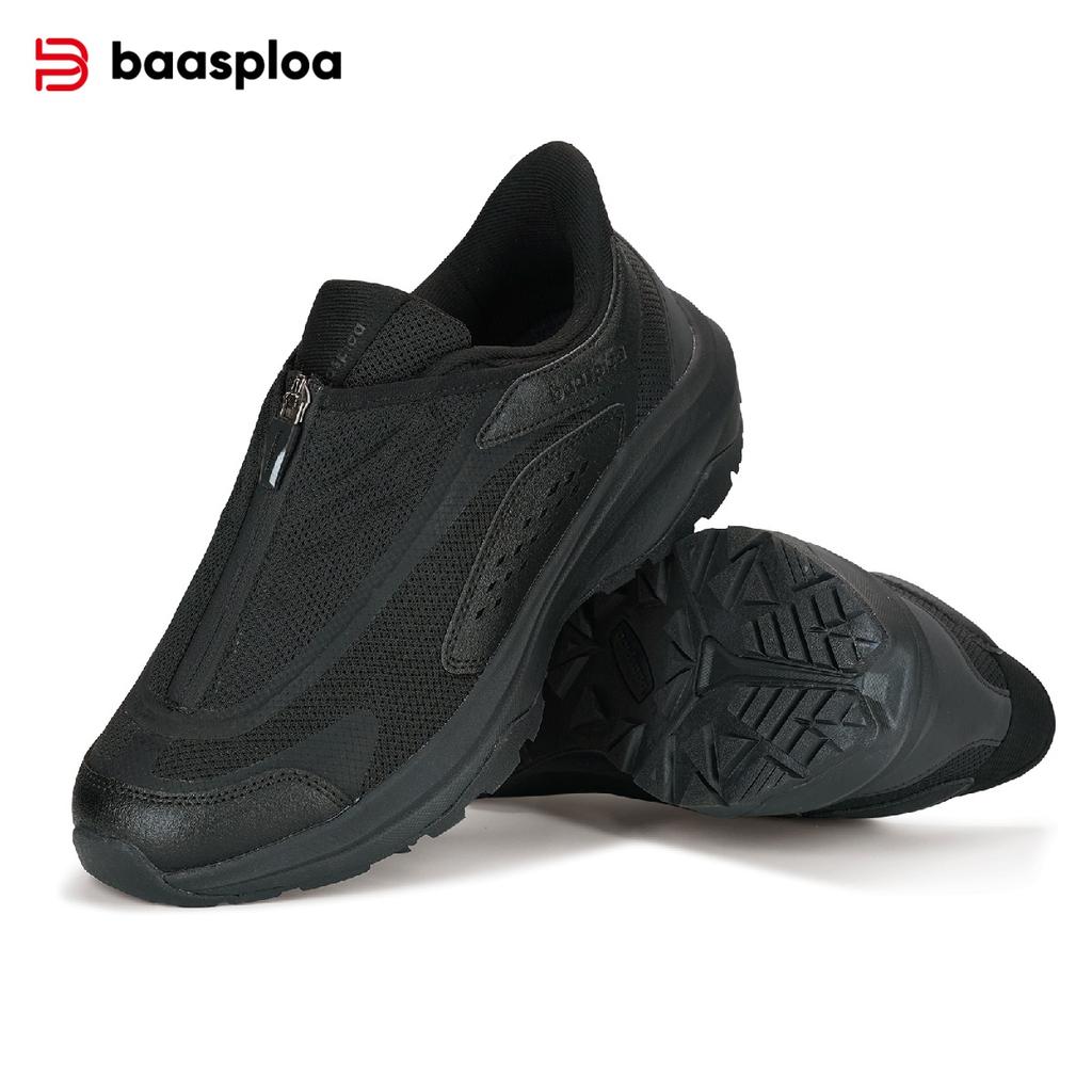 BAASPLOA Men's Outdoor Hiking Boots Hiking Shoes Men's Rotating Buckle Lightweight Non-slip Men's Outdoor Brand Men's Shoes Winter Upgrade Thickened