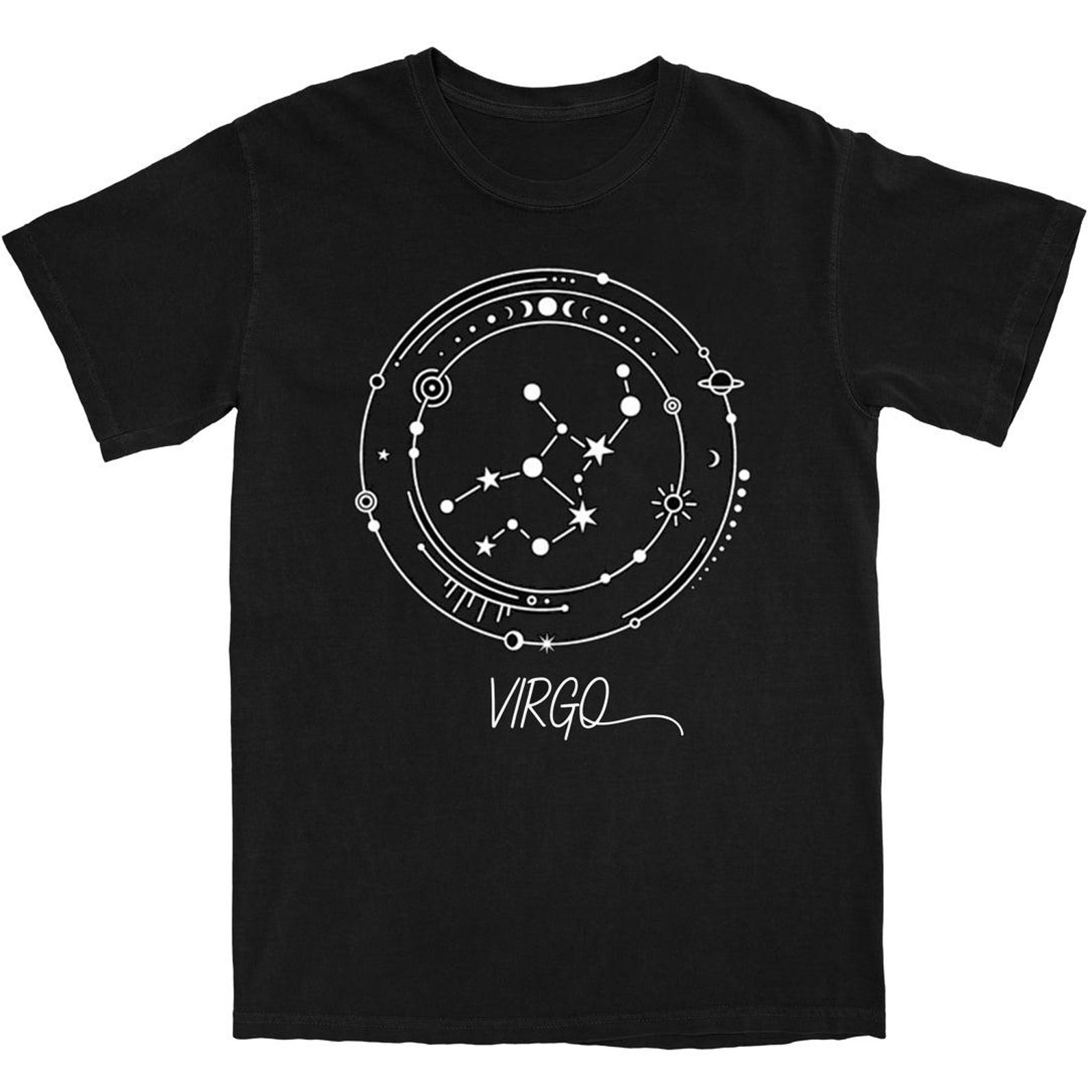 Virgo Zodiac Shirt •Zodiac Sign Shirt •Zodiac Symbols Shirt •Constellation Shirt •Zodiac Horoscope Shirt •Astrology Shirt •12 Zodiac Shirt S