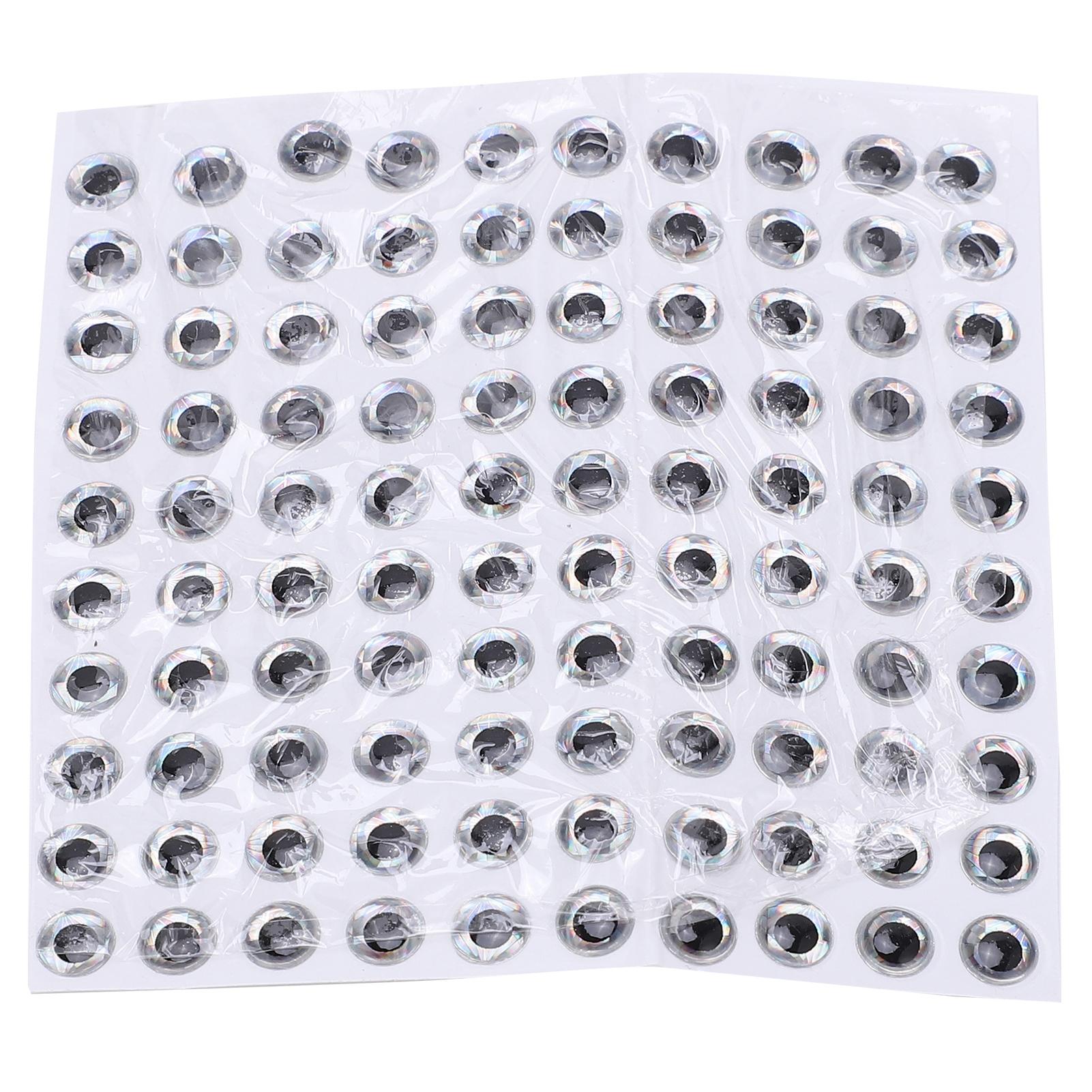 

100 шт. 3D Рыболовные глаза Овальные Реалистичные Искусственные Поддельные Глаза для Рыболовной Приманки Наклейка Рыболовные Аксессуары