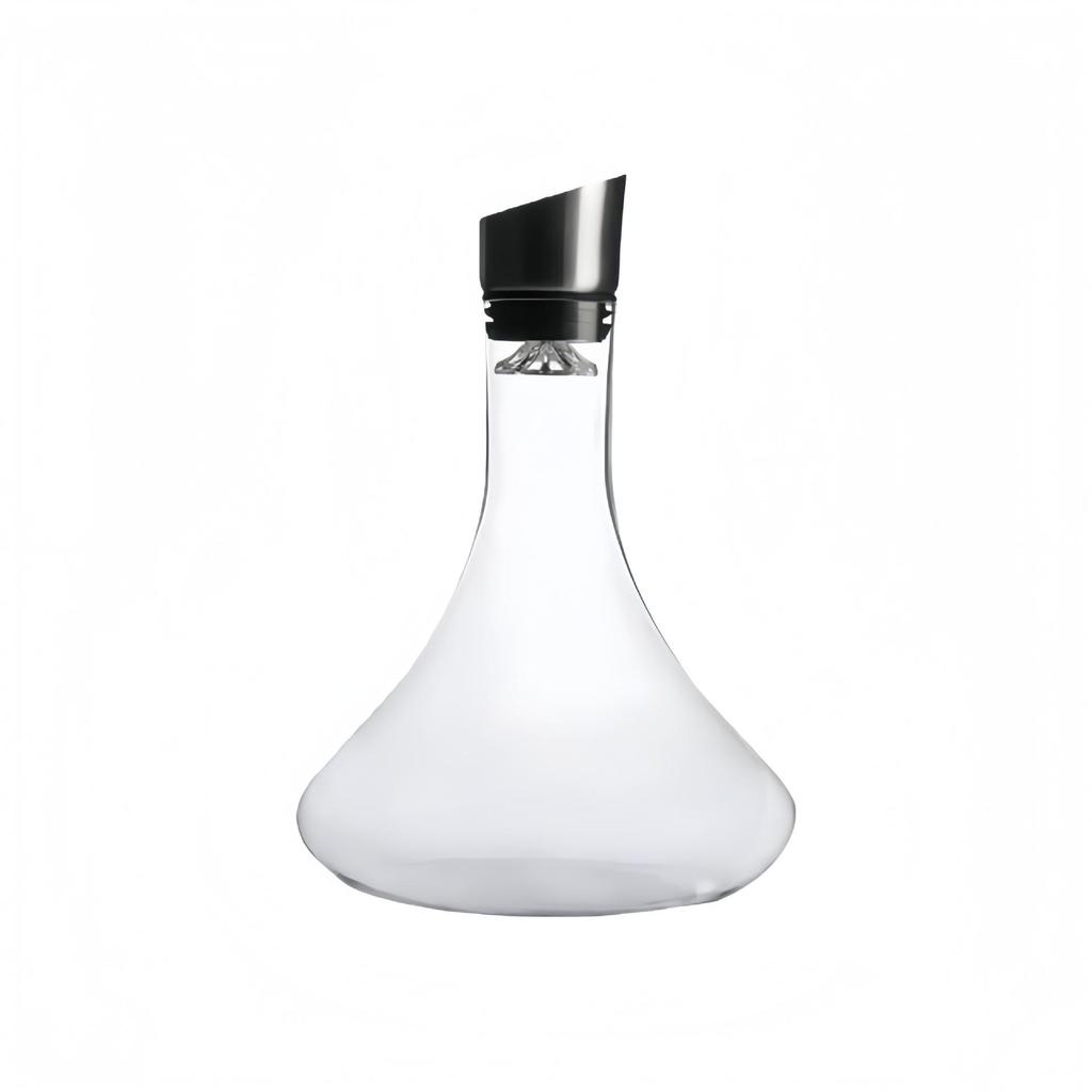 Waterfall Quick Red Wine Decanter - European Glass Wine Pot with Creative Mountain Design & Filter