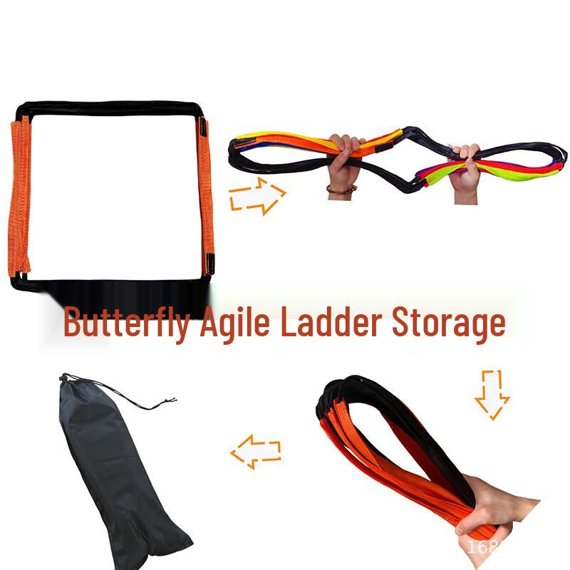 Multi-functional Butterfly Agility Ladder