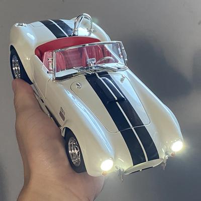 1:24 Ford Shelby Cobra 427 Roadster 1965 S/C Kovový odlitkový model auta Kolekce & Hobby Dekorace Displej Ozdoby Dárky