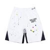 Pantaloni de jogging din bumbac cu talie cu șnur, croială dreaptă, stil streetwear vintage, pentru bărbați și femei, cu imprimeu graffiti pictat manual, ușori