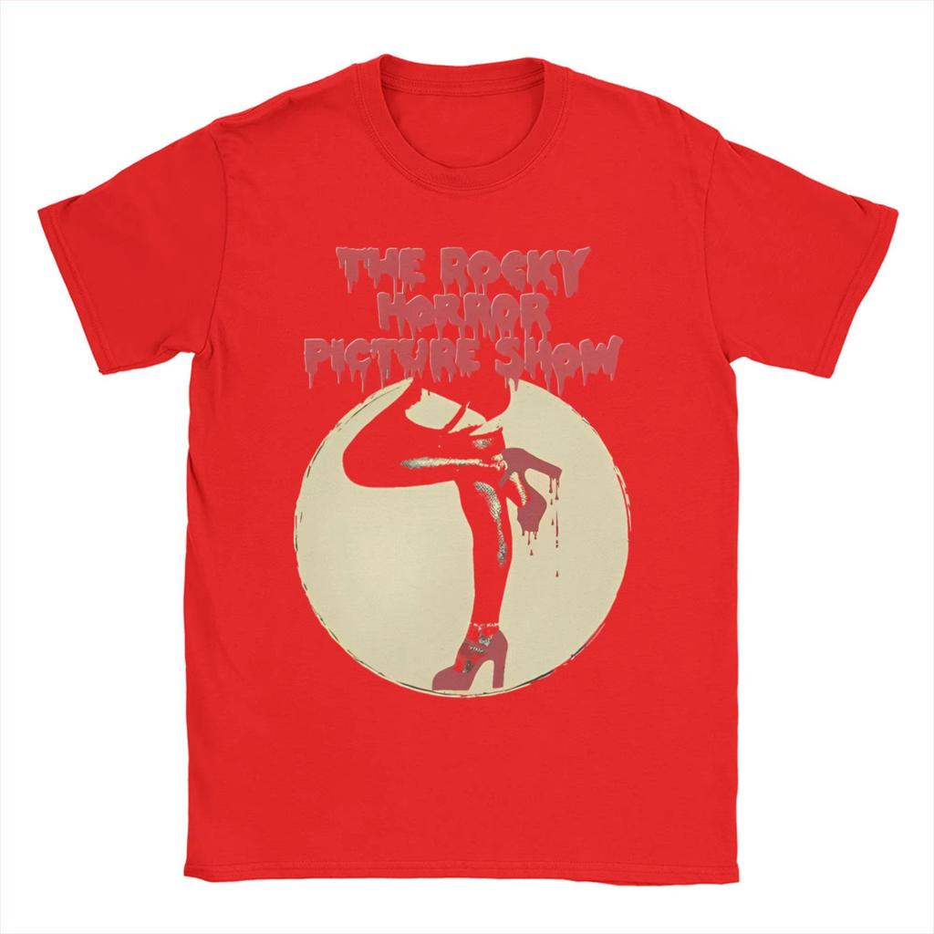 2026 Unisex Tshirts The Rocky Horror Show Vintage Pure Cotton Tees Short Sleeve Picture Show T Shirts Crewn