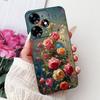 Für Infinix Hot 30 Play 30i Hot30 4G Elegante Florale Schmetterlings-Handyhülle Für Infinix Hot30i 30 30Play Weiche Silikon-TPU-Hüllen