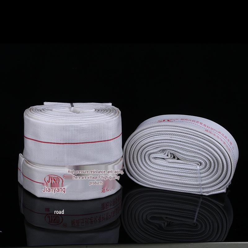 Wysokociśnieniowy wąż strażacki i irygacyjny z płótna wyłożonego PVC, 1-8 cali.