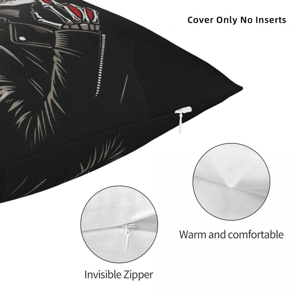 Queens Of The Stone Age Music Band Pillow Cover American Rock Music Soft Pillow Case Cushion Cover Pillowcases For Home Decor