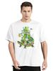 Magic Mushrooms Alien Psychedelic Tshirt Unisex Harajuku Japanese Designer Tshirts Unisexs Unisexs Clothes Oversized T Shirt