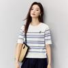 Inman Women's Striped Ice Cool Knit Top
